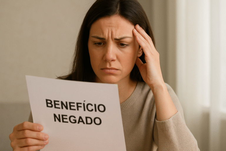 🤷♀️ Benefício Indeferido no INSS? Saiba o que fazer agora! Receber a notícia de que seu benefício foi indeferido no INSS pode causar revolta, frustração e insegurança — mas você não está sozinha. Todos os dias, milhares de brasileiros têm seus pedidos de auxílio-doença, BPC/LOAS, aposentadoria, salário-maternidade e pensão negados injustamente, seja por erro no processo, falta de documentos ou por má avaliação na perícia. Se isso aconteceu com você, ainda há solução — e o mais importante: você pode recorrer!